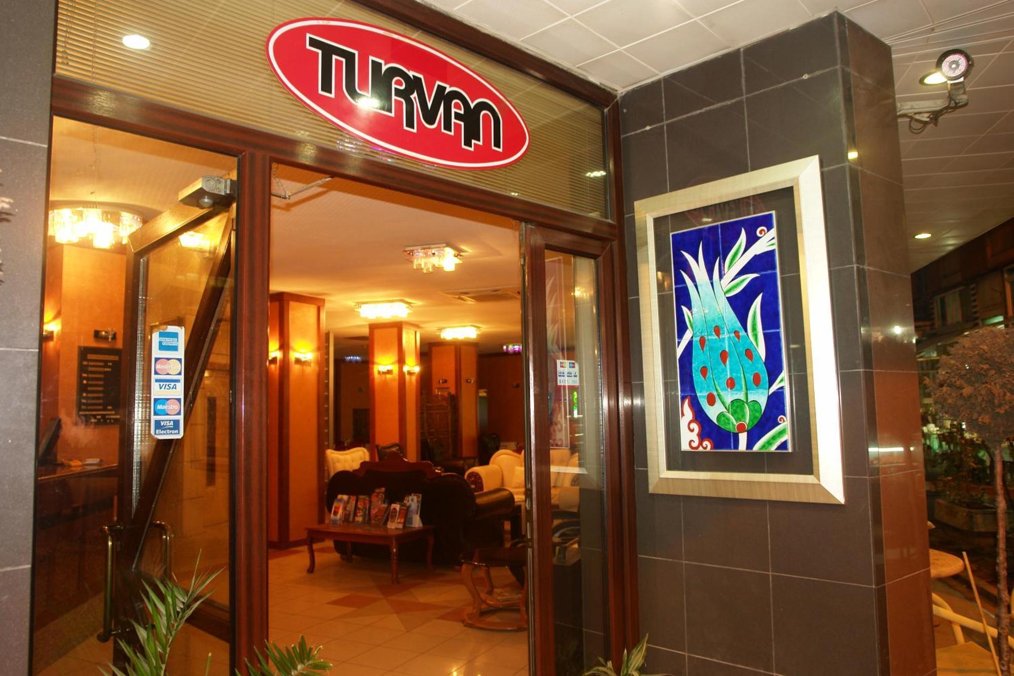 Turvan Hotel Istanbul Interiør bilde